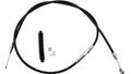 Clutch Cable for Harley Touring (2008–2013) +4" Extended, Black Vinyl