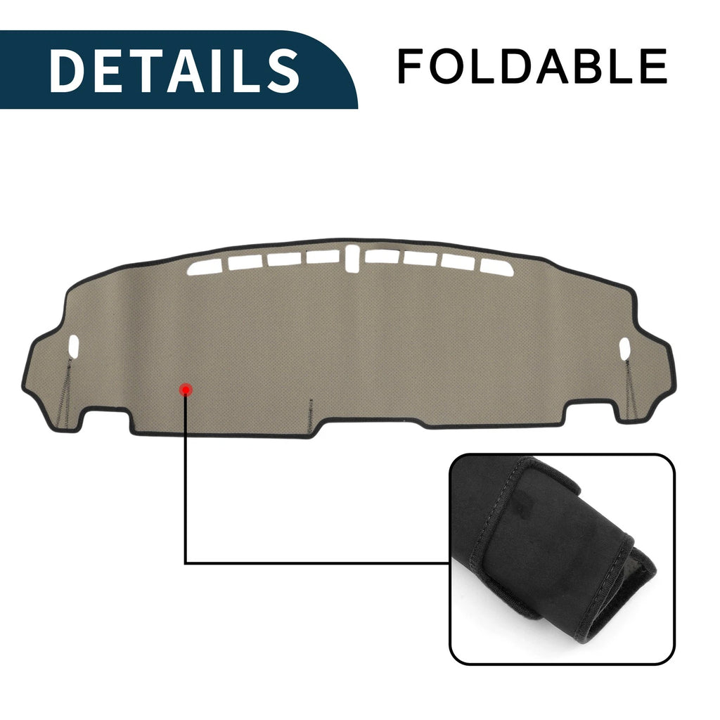 Dashboard Cover Mat for Honda N-BOX/N-BOX Custom (JF5/JF6) Black Set of 1