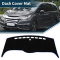 Dashboard Cover Mat for Honda Odyssey RB1 RB2 (2005–2010) Black Blue