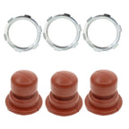 3Pcs Primer Bulb for Tecumseh Lawn Mower Carburetor (36045, 36045A, 640259)