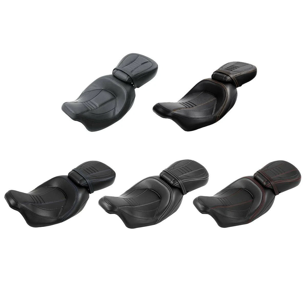 Driver Passenger Pillion Seat for Harley Touring Electra Street Glide (2009–2023)