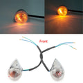 Clear Motorcycle Front Rear Turn Signal Lights for Yamaha XV1900 (2006-2013)