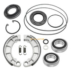 Rear Brake Drum Bearing Seals & Shoes Kit for Honda Rancher 350 400 (2000–2006)