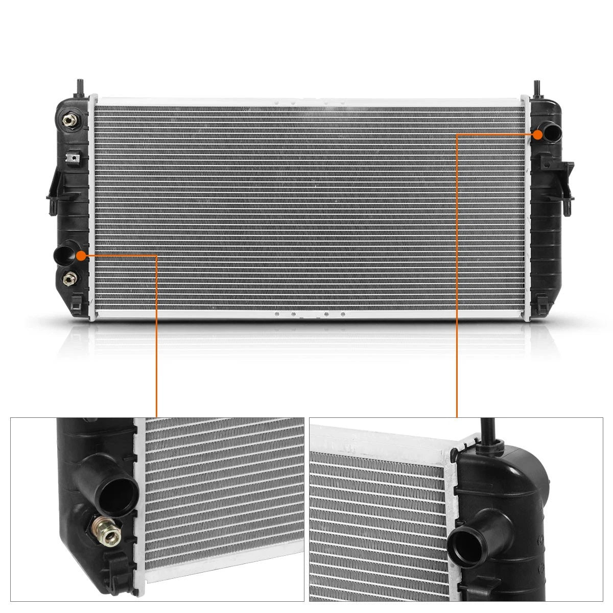 Aluminum Cooling Radiator for Buick Lucerne/Cadillac DTS (2006–2011) DPI-2853