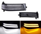 2X LED Clear Dynamic Side Mirror Turn Signal Light for Dodge Ram 2500 3500 (2023–2023)