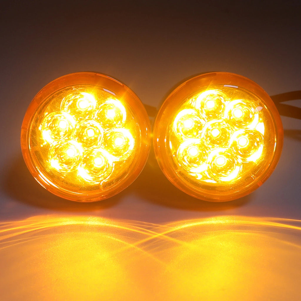 Rear Running Brake Turn Signal Light Indicator Amber for Harley Sportster 883 1200 (2004–2023)