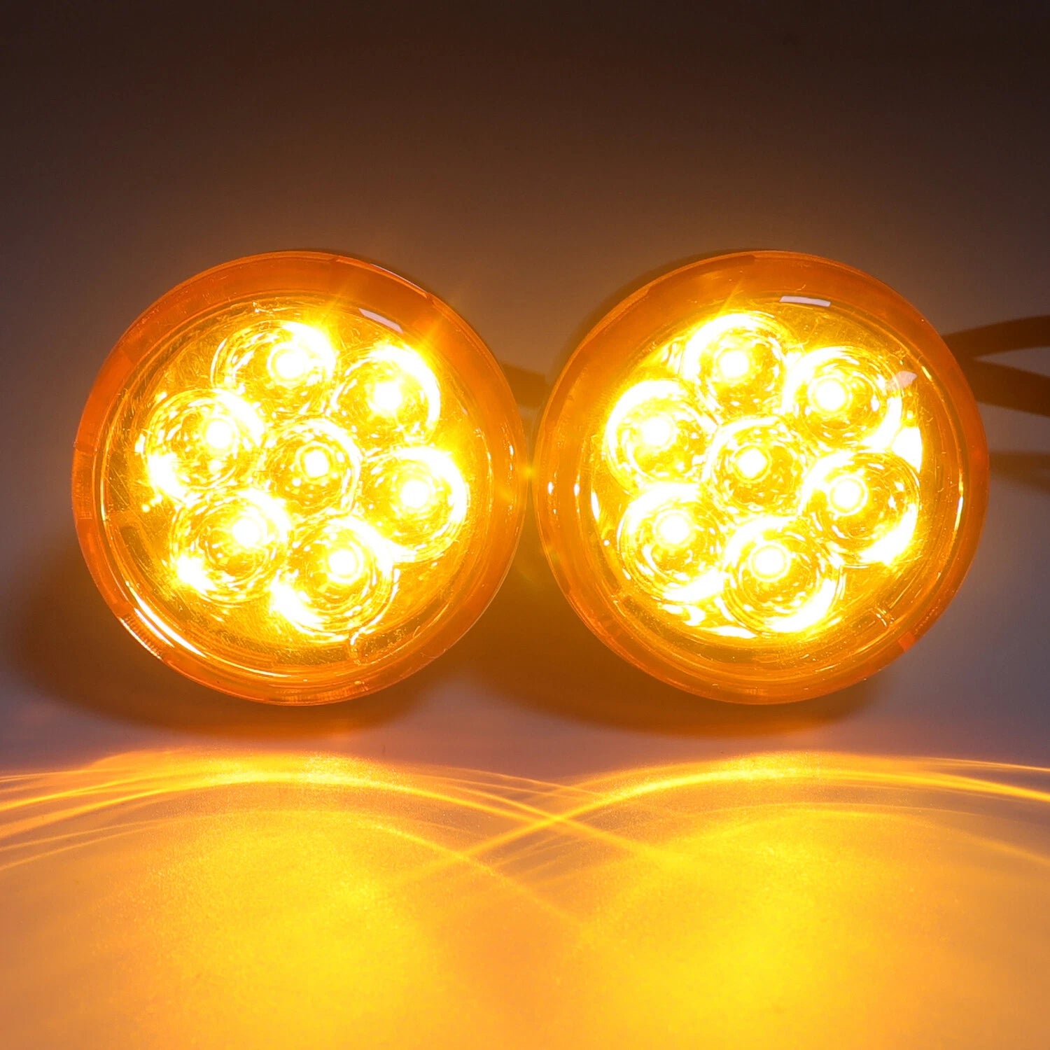 Rear Running Brake Turn Signal Light Indicator Amber for Harley Sportster 883 1200 (2004–2023)