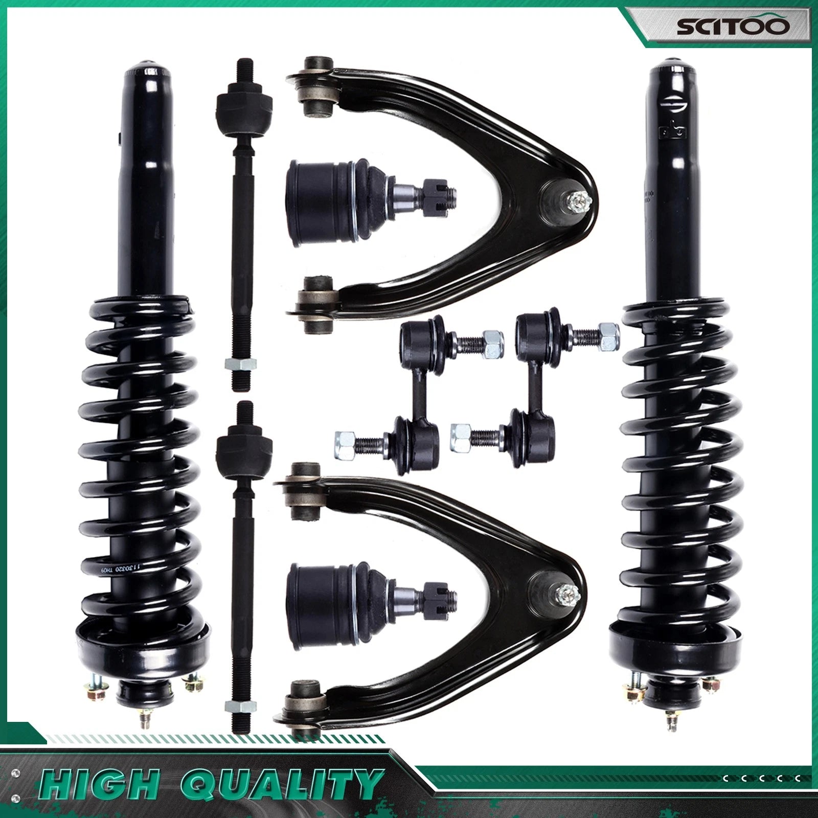 Complete Struts & Suspension Kit 10pc for Honda CR-V (1997–2001)
