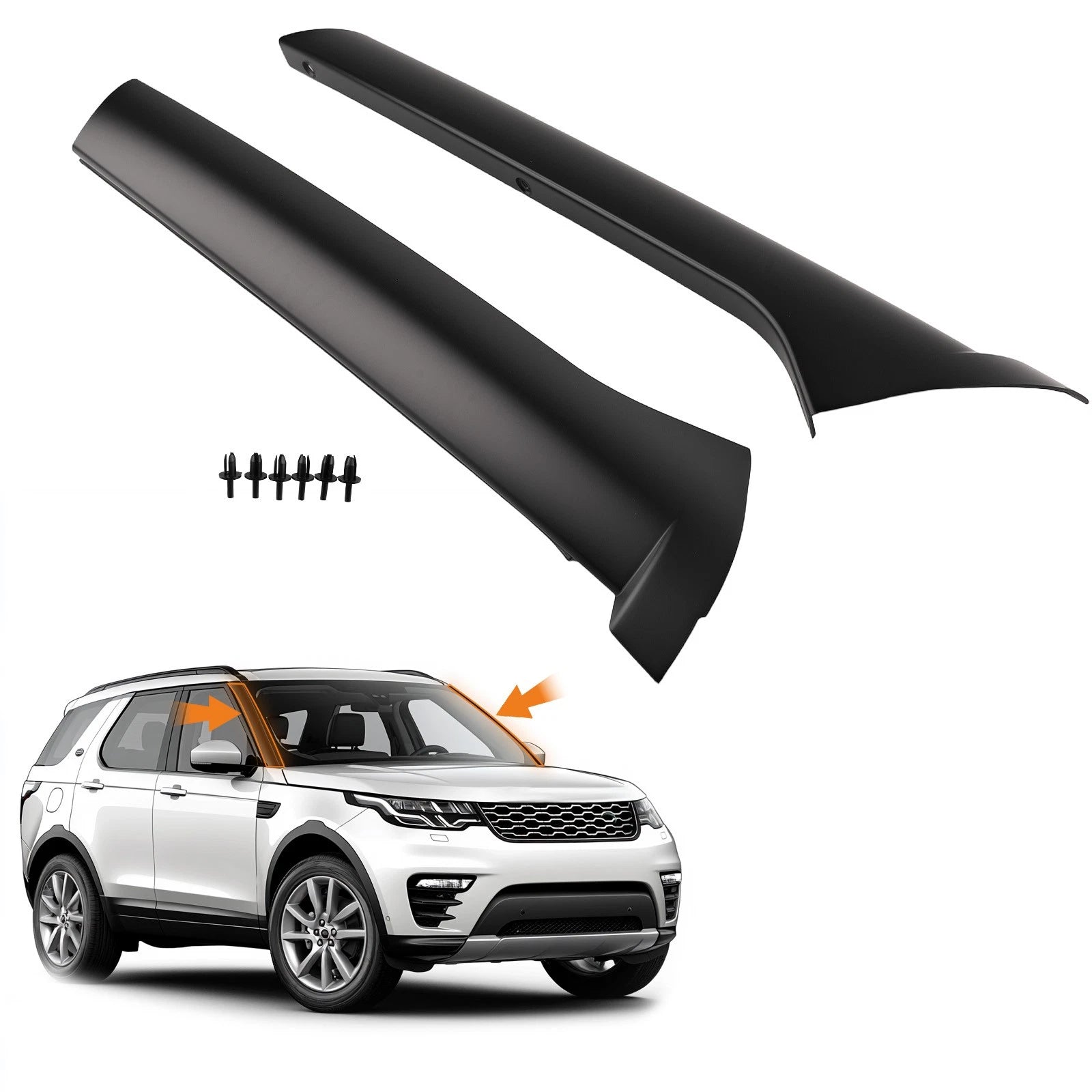 A-Pillar Molding Trim for Land Rover Discovery II (1999–2004) DCB500070PMA