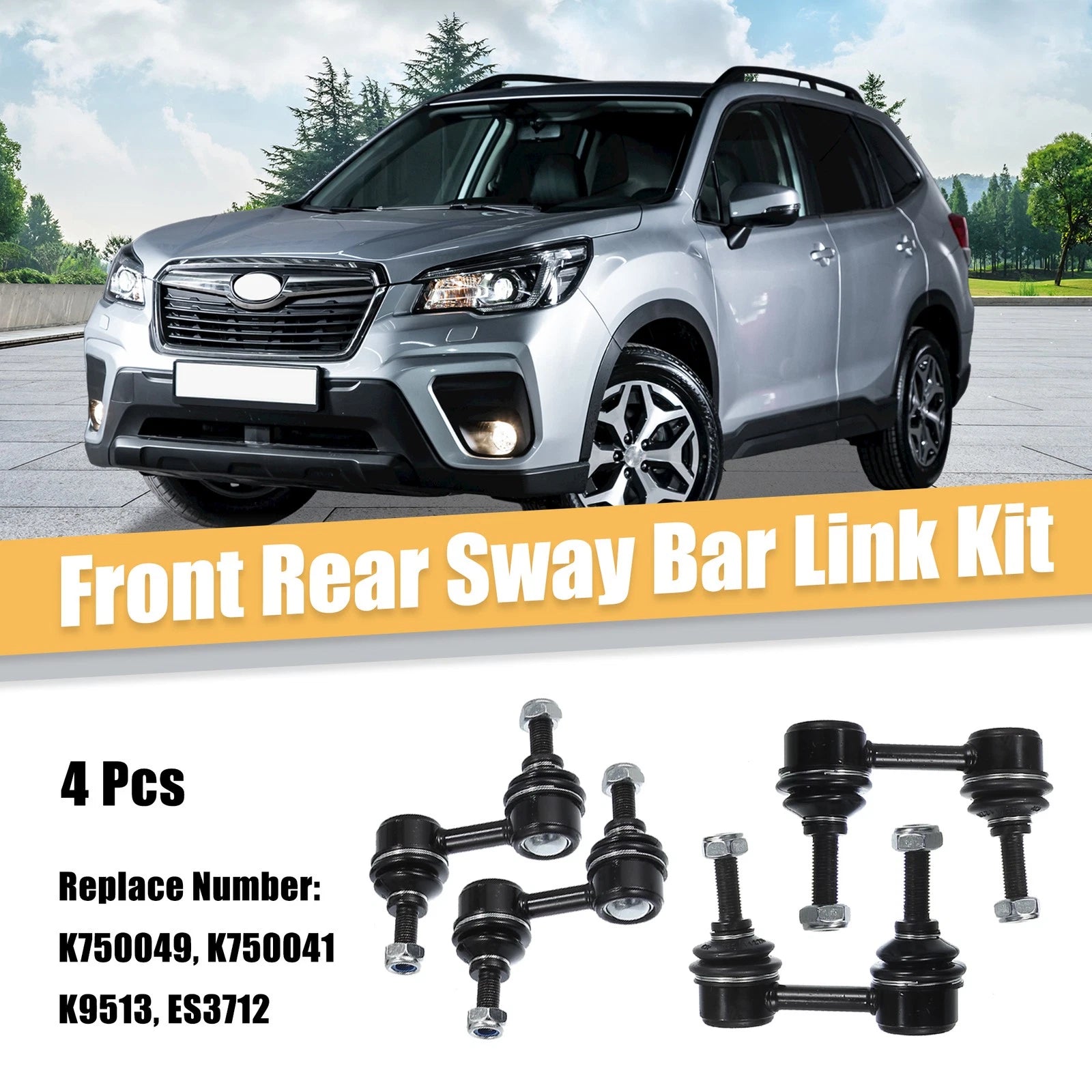 Set of 4 Stabilizer End Links for Subaru Impreza 