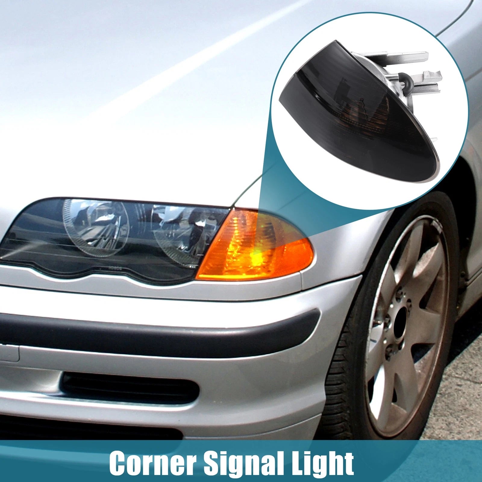 Pair Turn Signal Light Lamp for BMW E46 3 Series (1999–2001)