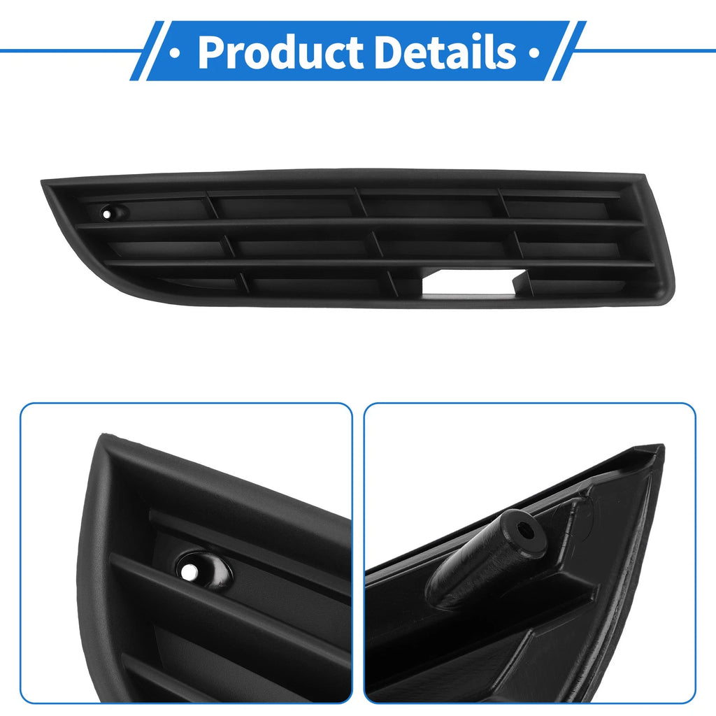 1 Pc Fog Light Grill for Volkswagen Passat (2007–2011) No. 3C0853666