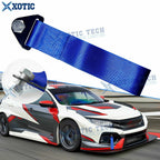 Racing Towing Hook Strap for Acura Honda for Universal Blue Car (—)