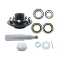 Set of 8 Wheel Hub Kit & Round #42 Spindle with Bearing Kit for