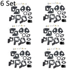 Set of 6 Carburetor Rebuild Kits for Briggs & Stratton 3-5HP (495606, 494624)