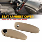 2X Front Seat Armrest Cover for Lexus RX 300 330 350 (2003–2009) Beige Leather