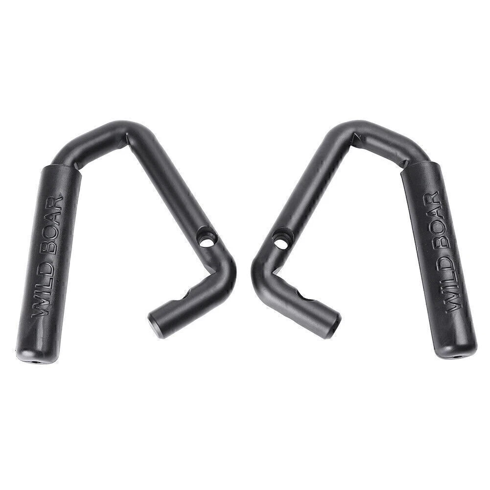 Front Grab Handles for Jeep Wrangler JK/JKU (2007–2017) Black Textured