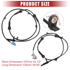 Set of 2 Rear ABS Wheel Speed Sensors for Nissan Murano (No. 479011AA0A/479001AA0A)