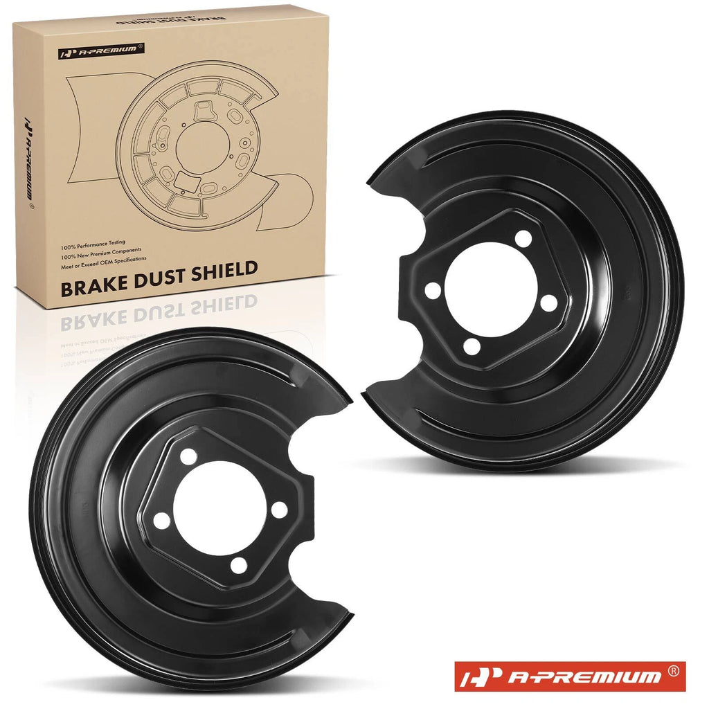 Brake Dust Shield Rear for Toyota Prius (2010–2015, Plug-In)