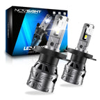 H4 9003 LED Headlight Bulbs for NOVSIGHT (30000LM, 6500K)