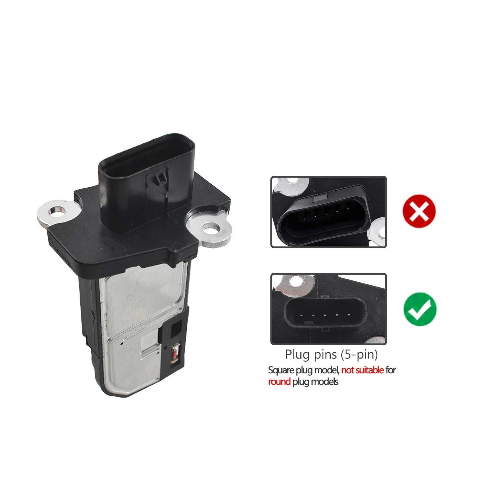 Mass Air Flow Sensor for Audi A4 A5 A6 Q5 allroad 2.0L (2006–2016) 06J906461D AFH60-37