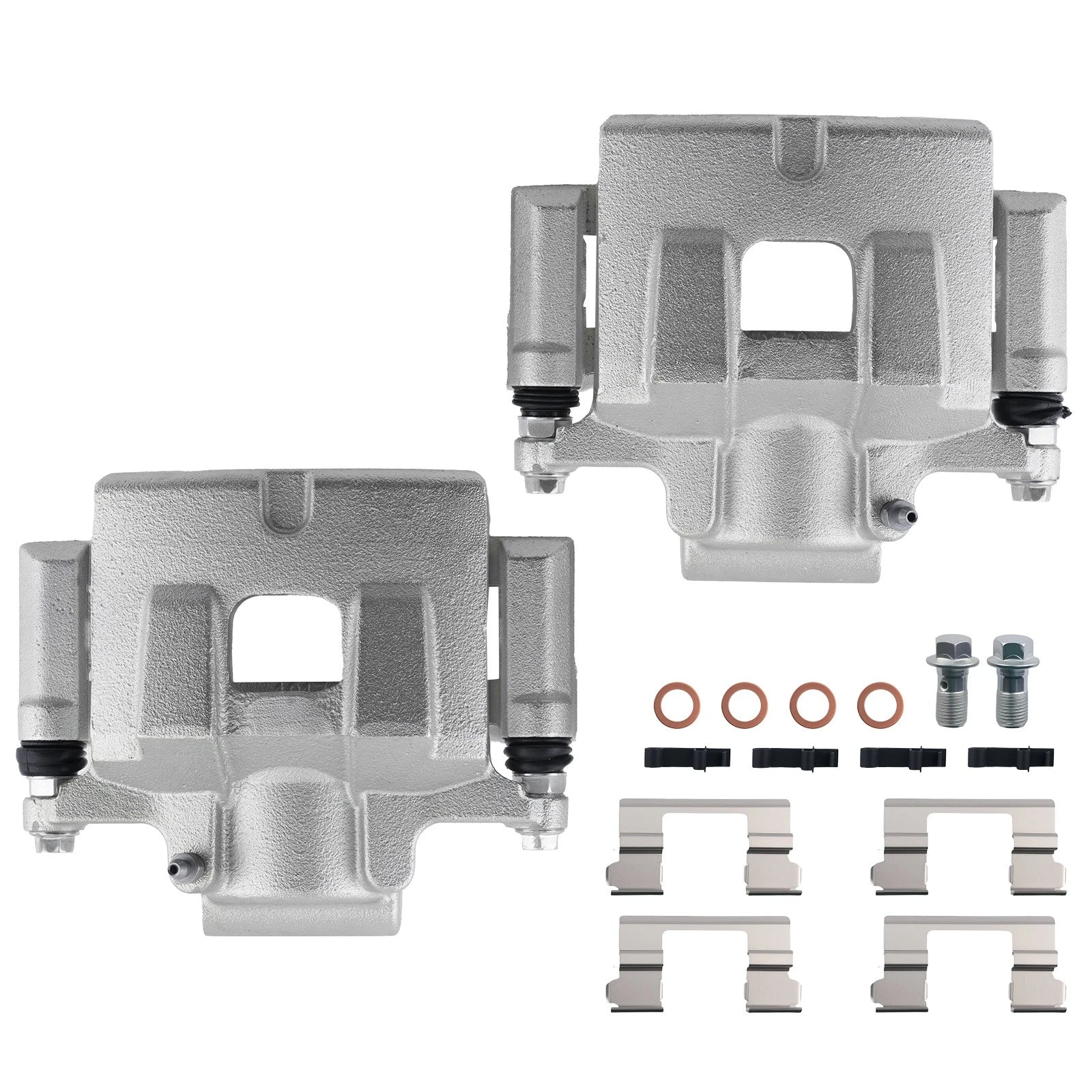 Set of 2 Front Left & Right Brake Calipers for Jeep Cherokee KL (2014–2018) 18-B5528