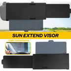 Car Shade for Universal Vehicles (Sun Visor Shield Anti Glare Extension)