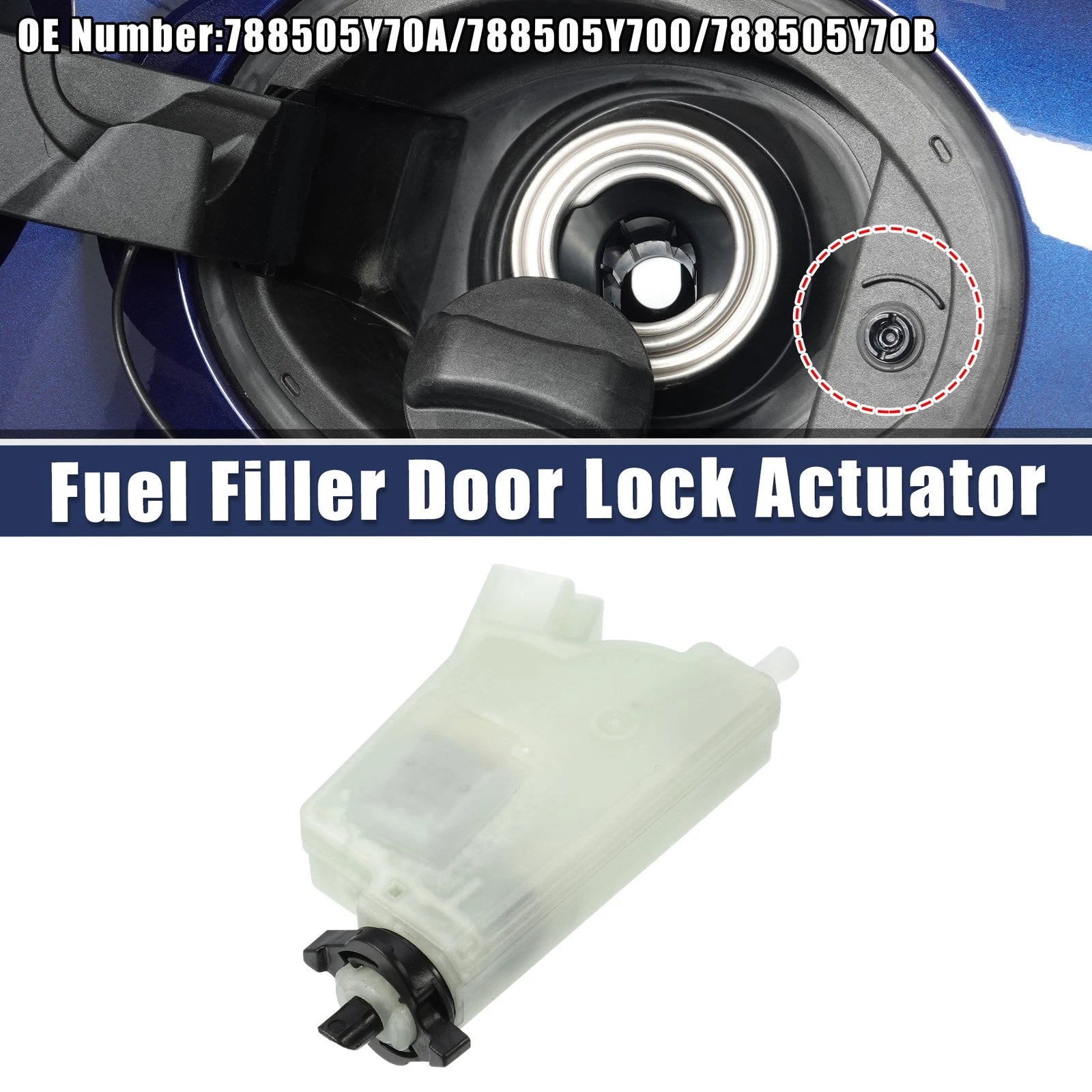 Fuel Gas Lid Door Opener Lock Actuator Motor for Nissan Quest (2004–2009)