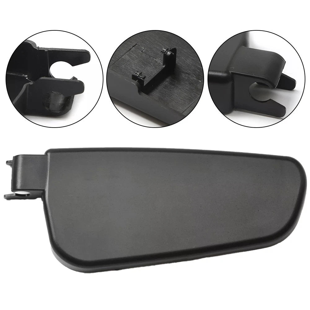 Wiper Washer Cap Cover for Mercedes (ABS Black) (RHD)
