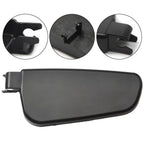 Wiper Washer Cap Cover for Mercedes (ABS Black) (RHD)