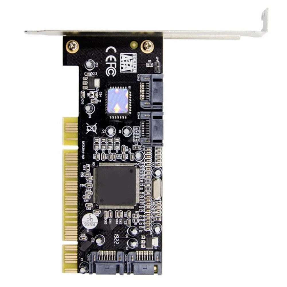 PCI to SATA Adapter Card for Hard Drives (4 Internal Ports)