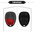 3 Button Keyless Entry Remote Key Cover for Buick Enclave (No Chip)