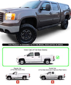 iArmor Steel Off-Road Steps for Chevy Silverado GMC Sierra (2001-2007)