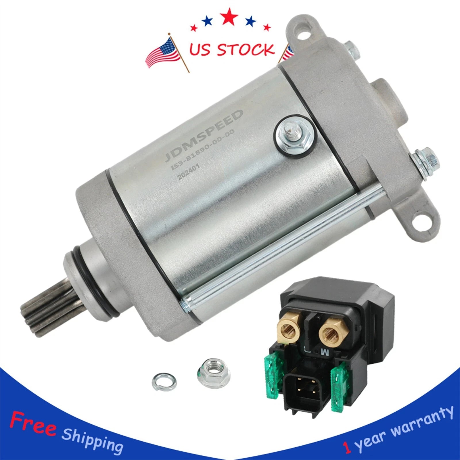 Starter & Relay for Yamaha YFZ450R (2009–2017)