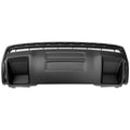 Replacement Black Textured Polypropylene Front Skid Plate w/o Tow Hooks