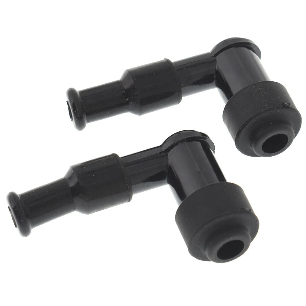 2X Spark Plug Boot Cap Cover Resistor LB05F for ATV Motorcycle Snow (????–????)