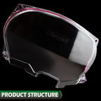 Clear Cam Gear Timing Belt Cover for Mitsubishi Evolution (EVO 4-8)