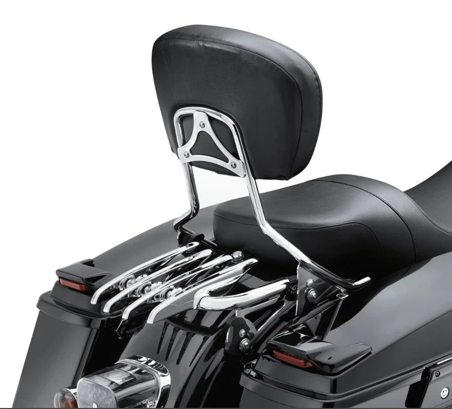 Backrest Stealth Rack Sissy Bar for Harley Davidson Touring (2009–2026)