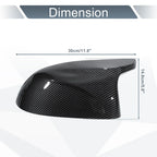 Carbon Fiber Door Mirror Cover Caps for BMW X5 X6 X3 X4