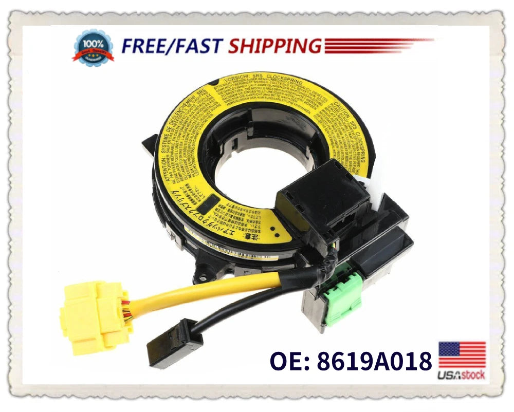 Clock Spring 8619A018 for Mitsubishi Lancer Endeavor Galant Outlander (2003–2018)