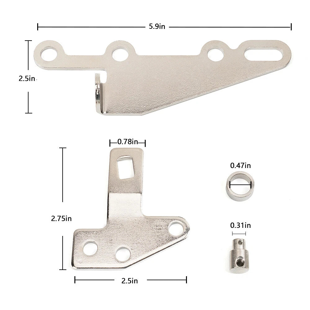 Automatic Shifter Bracket & Lever Kit for Turbo TH400 TH350 TH250 4L60E