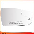 Heated Mirror Glass for Ford Focus (2012–2012) RH with Plate