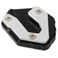 1pc Kickstand Side Stand Enlarger Plate for Yamaha MT09 Tracer (2015–2017) Black