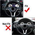 Steering Wheel Trim Cover for Mercedes A C E SLK CLA CLS GLA Class