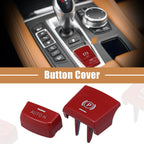 Set of 1 AUTO H Button Cover for BMW F01 F02 F12 F10 F07 (2008–2017) Red