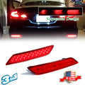 LED Rear Bumper Reflector Tail Brake Signal Lights for Honda Civic Sedan (2013–2015)