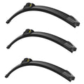 3pc Wiper Blade Kit for Valeo Ultimate Beam (16" Left/Right/Rear)