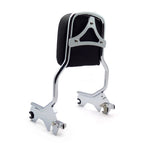 Sissy Bar Backrest Upright Chrome for Harley Softail Slim Street Bob (2018–2020)