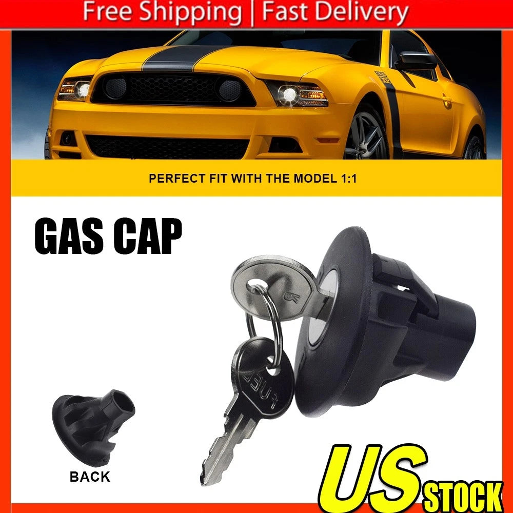 Locking Gas Fuel Tank Cap for Ford (Fits Various Models)