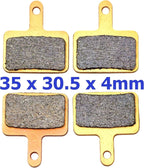 Brake Pads for Tektro Gemini Auriga Tune Orion Draco 2 Aries Mira Dorado Volans